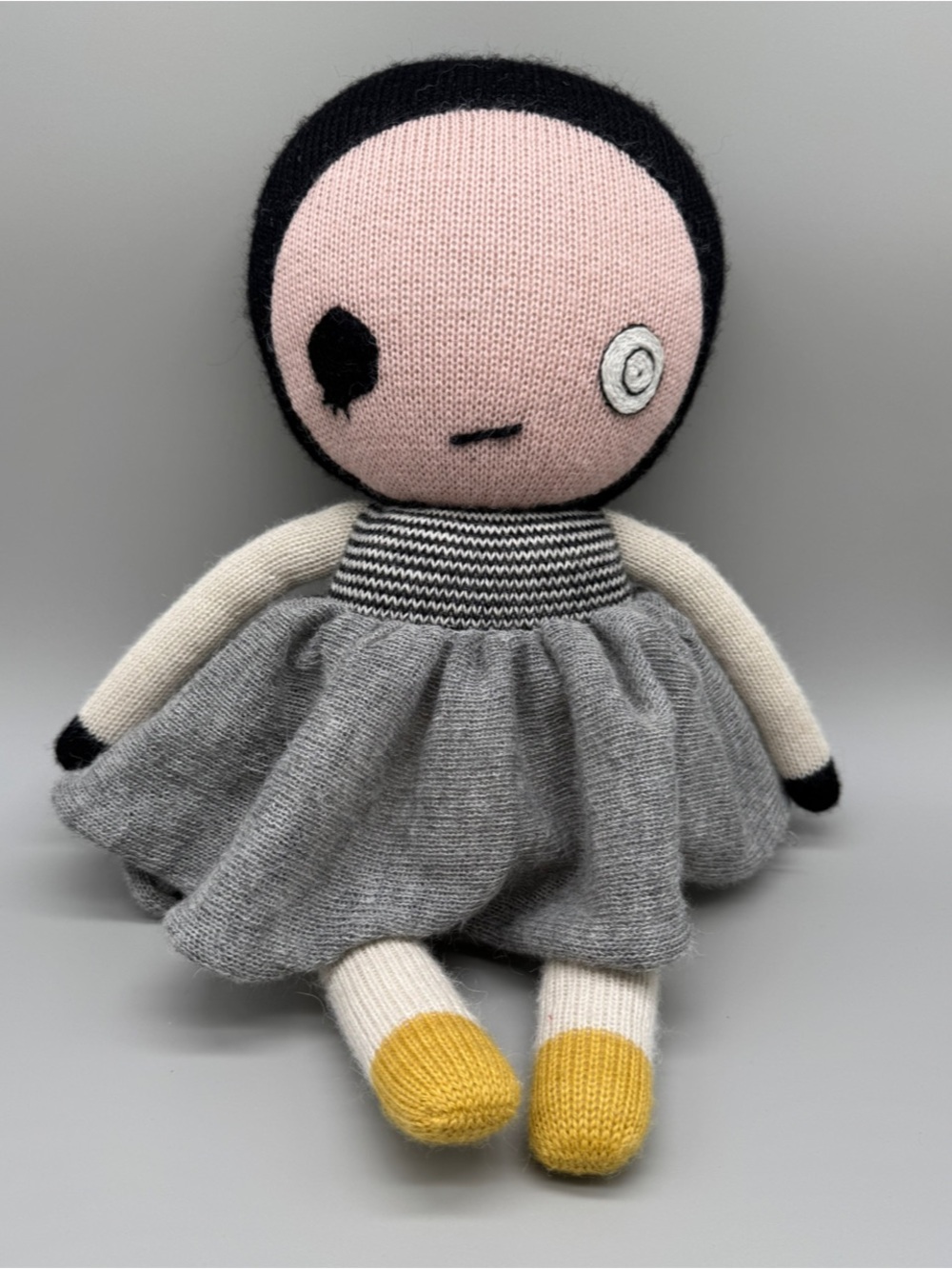 LuckyBoySunday Bad Eye Lily Handmade Alpaca Danish Luxury Plush